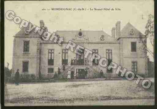 Ville de MERDRIGNAC Carte postale ancienne